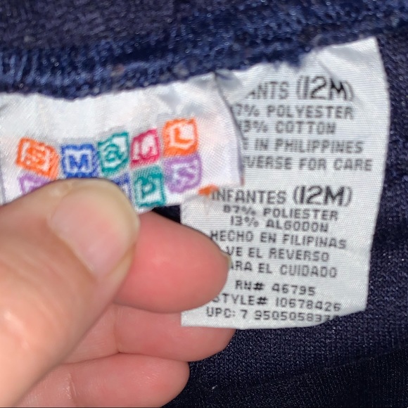 🧸 Small Steps Two-Piece Sweatsuit Matching Set - Picture 12 of 15